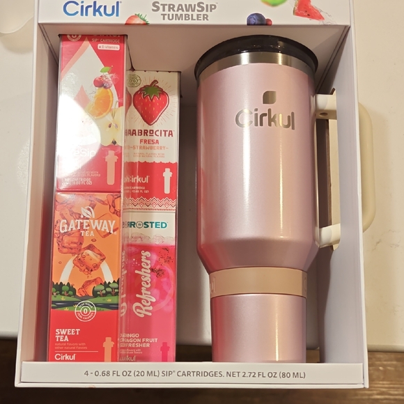 Cirkul Other - Cirkul Rose Pink StrawSip Tumbler